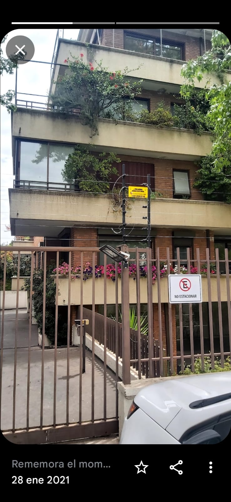 Equipo de cerco eléctrico instalado